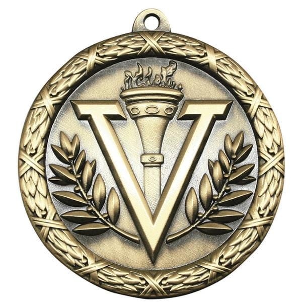 Victory Medallion - Classic Heavyweight Medals - 2 1/2