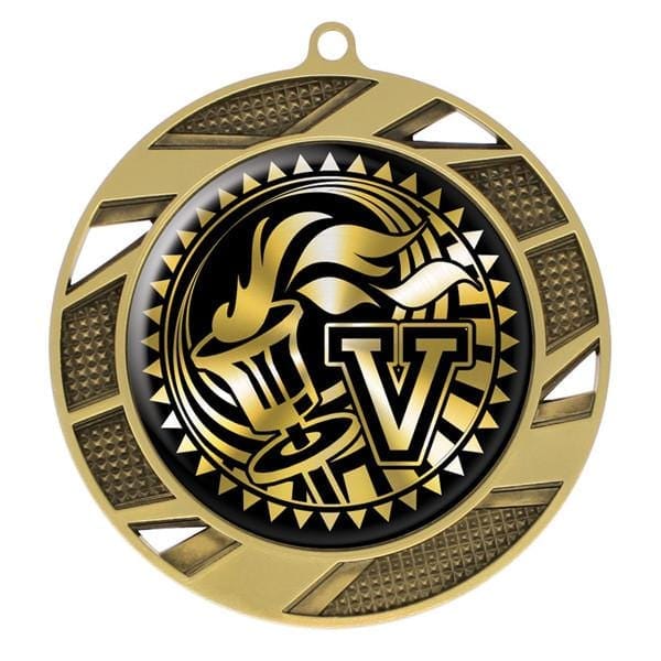 Victory Medallion - Solar Series Medal - Gold 2 3/4