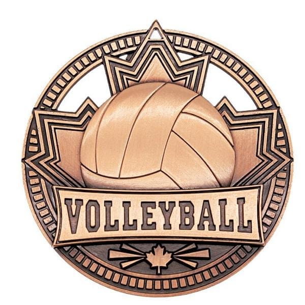 Volleyball Medallion Patriot Sport 2 3/4