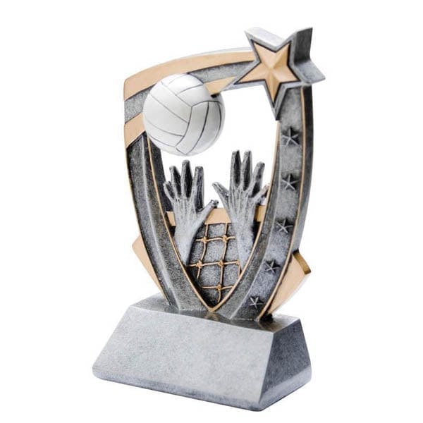 Volleyball Trophy - 3-D Volleyball (A3177) - Quest Awards