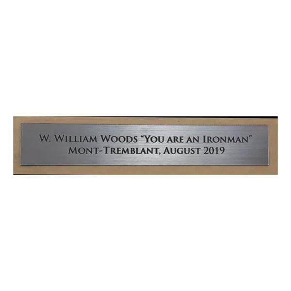William Wood Custom Engraved Plates (A3604) - Quest Awards