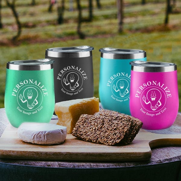 Wine Tumbler 16 oz - Personalized Image and Text (A4100) Trophies & Awards Quest Awards - Giftware