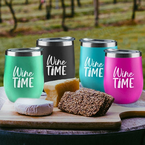 Wine Tumbler 16 oz - Wine Time (A4109) Trophies & Awards Quest Awards - Giftware